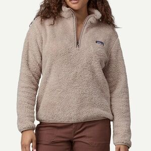 Patagonia Women's Los Gatos 1/4-Zip Fleece  Shroom Taupe  size Large
